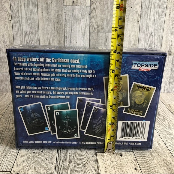 Tops Games - Diver Down Deep 2-4 Players Ocean Sea Diving  Simulation Card Game - Picture 9 of 11